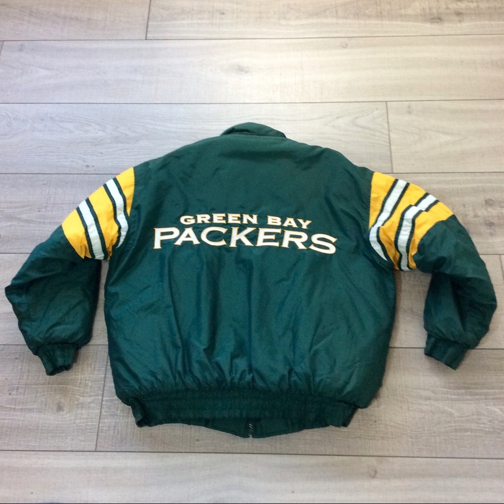 Vintage Logo7 Game Day Green Bay Packers jacket XL